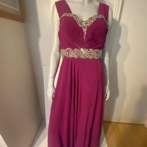 Sleeveless dress beautiful colour